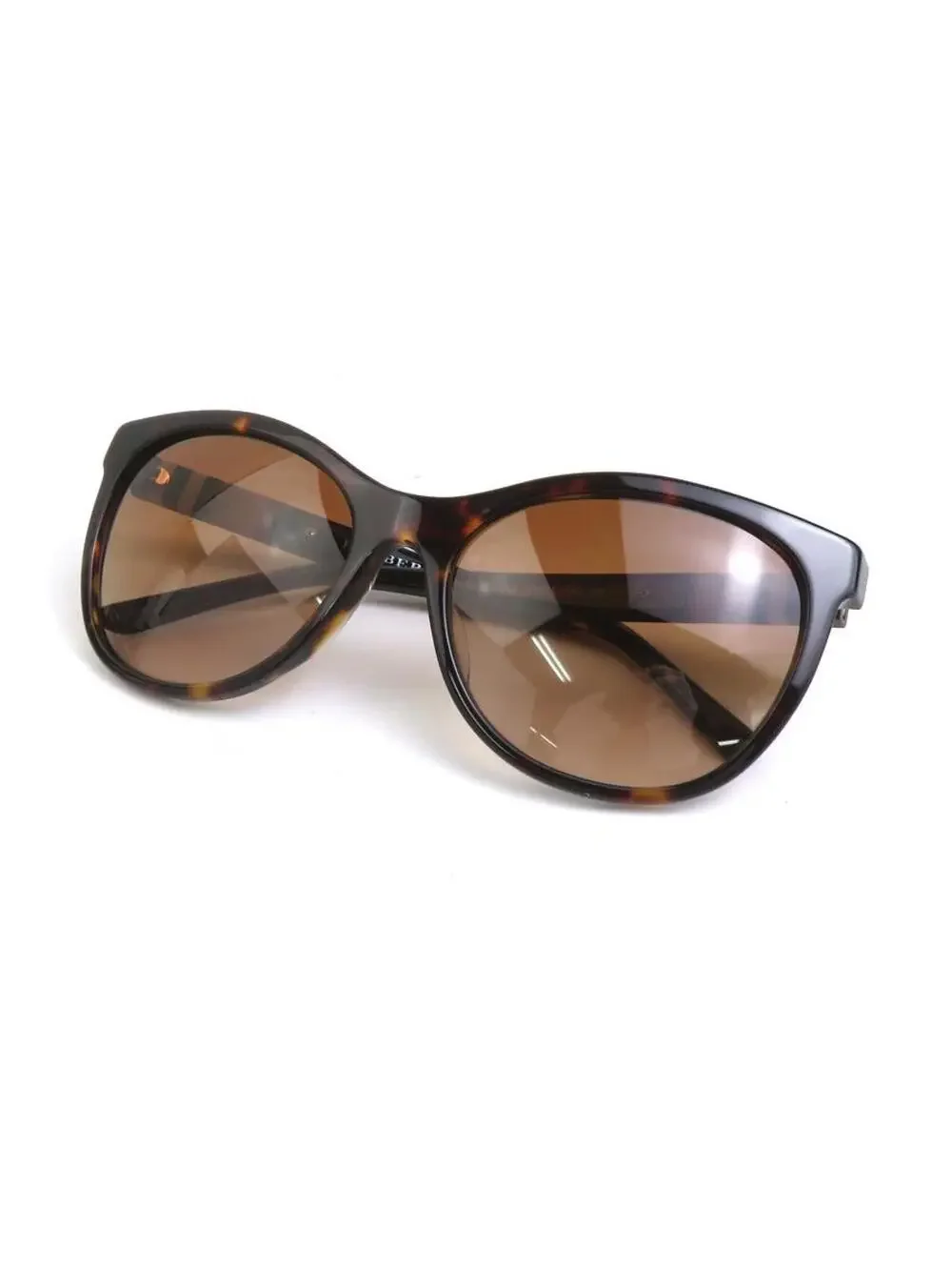 Auth Burberry Sunglasses Brown Plastic #358676B18B